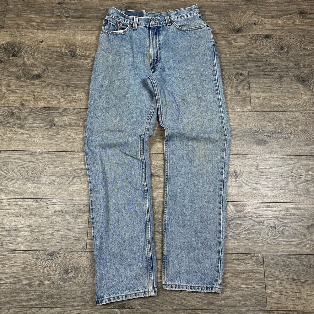 Vintage Levi's 512 Jeans Womens 9 Jr. M Slim Tapered Medium Wash Denim 28x30